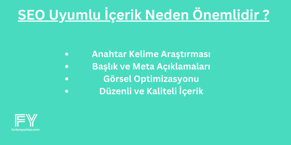 SEO Uyumlu İçerik Neden Önemlidir?